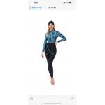 Digital Print Muslim Swimsuit Three Piece Islamic Burkini Swimsuit Polyamide With Cap Pant