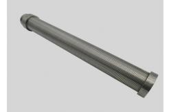 China Johnson Wedge Wire Water Well Screen Strainer, Metal Ring Wire Wrapped Base Pipe supplier