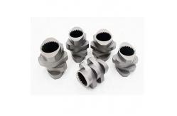 China Customized Screw Element Nickel Base Alloy For Twin Screw Extruder supplier