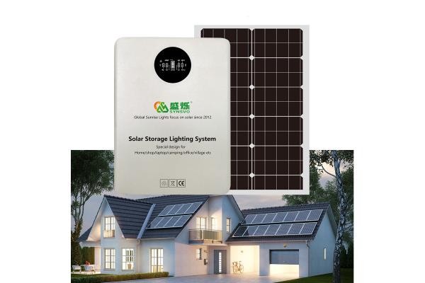 16V 12.5AH White Portable Solar Generating Systems With Universal Output Socket
