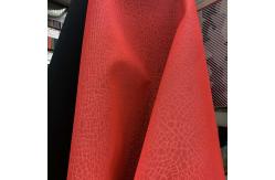 China Glitter Synthetic Artificial Leather Fabric Noctilucent  1.5M Width supplier