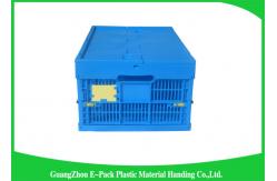 China Nestable Collapsible Storage Boxes With Lids , Standard Plastic Shipping Crates supplier