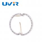 150-6000w 3d Shaped Single Tube Clear Infrared Heating Element Tube For Industrial Heating for sale