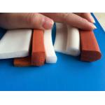 Extruded Silicone Sponge Rubber Foam Tape Strip With High Temp Tolerant