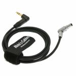 5 Pin Lemo Right Angle Male to Right Angle 3.5mm TRS Cable for ARRI  Mini Audio for sale