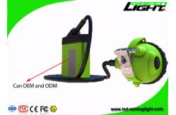China Rechargeable Battery Cree 25000lux Mining Cap Lamp supplier