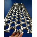 Hot Dip Galvanized 5 Holes Round Channel Perf O Grip Grating 300mm Width for sale