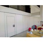 Melamine Surface 65MM Thickness Max Height 4M Collapsible Operable Hanging Partition Walls for sale