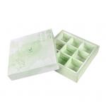 Tea Packaging 300gsm Ivory Board Box Square Shape With Card Tray for sale