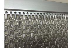 China 1m-3m Chain Link Wire Mesh Curtains With Plain / Twill / Dutch Weave supplier