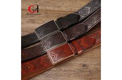 China Standard Width Genuine Leather Belt For Professional Occasion First Layer Of Cowhide supplier