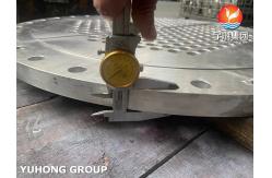 China ASME SA240 SS304 Stainless Steel Tubesheet For Heat Exchanger supplier
