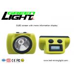 OLED Screen 6.8Ah 232lum Waterproof Coal Mining Lights 13000lux