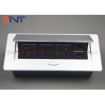 Smart Office Desktop Hidden Hydraulic Pop Up Power Socket Box 3* Universal power