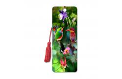 China Unique Lenticular 3D Animal Bookmarks With Tassel For Gifts And Souvenirs supplier