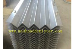 China 300mm 8 Passage Vane Plate Mesh Pad Mist Eliminator supplier