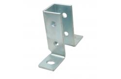 China OEM ODM Custom Stainless Steel Aluminium L Support Wall Mount U Bracket supplier