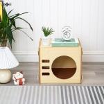 Solid Wood Timber Dog Bed Cat Passage Small Teddy Combination Universal for sale