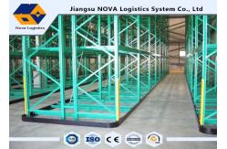 China Powder Coated VNA Pallet Shelving High Density Storage Without Moving Operations supplier