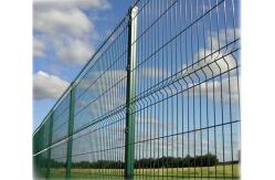 China Green Pvc Coated Welded Wire Mesh Panels For Courtyard / Sports Field supplier