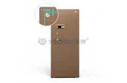 China Solid Steel Jewelry Watch Winder Safe Box Biometric Fingerprint Lock supplier