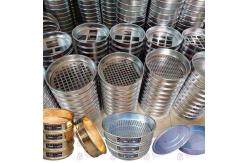 China Perforated Plate Sieves Round Holes Square Holes Laboratory Testing Equipment supplier