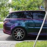 Anti UV Chameleon PET Vinyl Film Wrap Moistureproof Multipurpose for sale