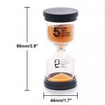 Eco Friendly Small Hourglass  1-30 Minutes Board Game Timer For Kids