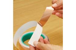 China Up To 120C Temperature Resistant Flexible Conductive Copper Tape Shielding supplier