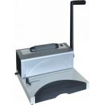 Office Desktop Manual Wire Comb Binding Machine Single Loop Spiral C9027 for sale