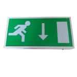 Modern Design LED Exit Signs with Rechargeable Ni-cad Battery for Emergency Lighting for sale