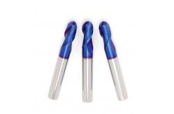 China 2-Blade Tungsten Steel Ball End Milling Cutter Nano-Coated Carbide Cutting Tool supplier