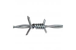 China High Security Fencing High Tensile Barbed Wire Galvanized 250m 500m Roll supplier