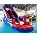 Plato Children Castle Bounce House Inflatable Water Slide With Pool for sale