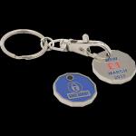 Stylish Trolley Coin Keychain – The Perfect Blend of Functionality and Design for sale