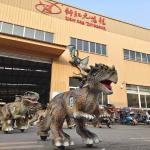 Shopping Mall Animatronic Dinosaur Ride Remote Control for Adults for sale