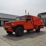 4X2 2000 Liters Cross-country Water Fire Truck