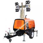 Kingway 8kva 7.5m Lifting Height Light Tower for sport hall for sale