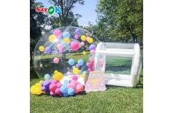 China Transparent Bubble Balloon House PVC Inflatable Party Bubble Tent supplier