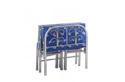 China Humanized Metal Single Bed supplier