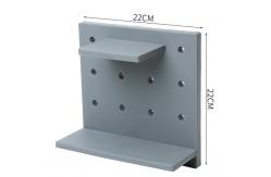 China 22*22*5cm Free Punching Pegboard Wall Shelf Household Storage Organization supplier