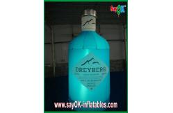 China Blue Inflatable Wine Bottle Inflatable Lighting Decoration For Advertising supplier