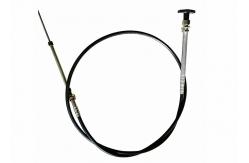 China Push Pull Control Cable Mechanical Control Choke Cable With Twist Lock T Handle supplier