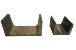 China Customizable Titanium Metal Channel U Shaped Channel Profiles TP550 TP450 supplier