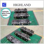 Simple Layout Hydraulic Transmission System For Silage Machine LPV70