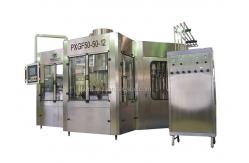 China PET  Automatic Soft Drink Carbonated Filling Machine PLC Control supplier