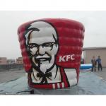 inflatable advertising model kfc bucket replica for sale