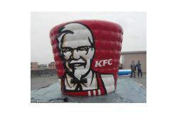 China inflatable advertising model kfc bucket replica supplier
