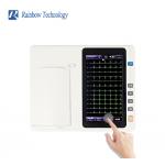 Digital Filters 6 Channels Cardiogram Medical Ecg Machine High Capacity SD Memory for sale