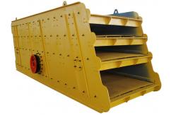 China Powerful  Circular Vibrating Screener Machine For Silica Sand Stone  High Durability supplier
